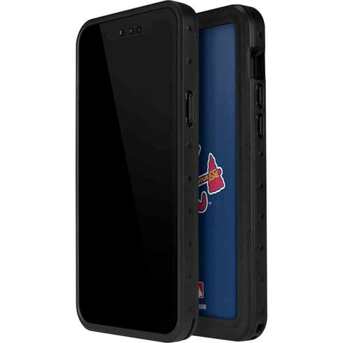 MLB Atlanta Braves Split iPhone 15 Waterproof Case